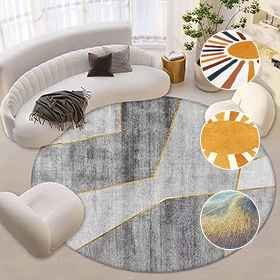 Luxury round carpet Dubai