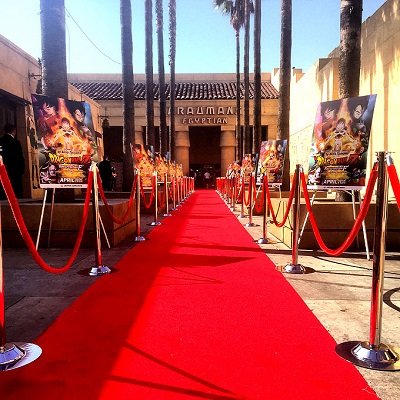 Red Exhibition Carpets