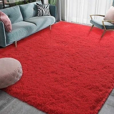 Red Living room carpet dubai