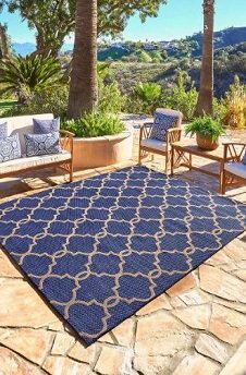 durable outdoor rug dubai style