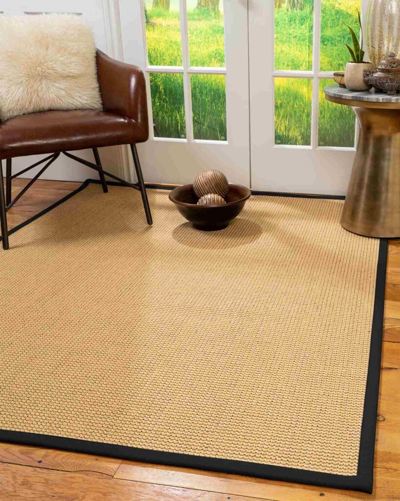 Beige Sisaal carpet