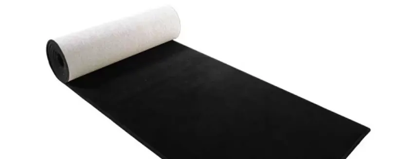 Bold Black Carpet Dubai