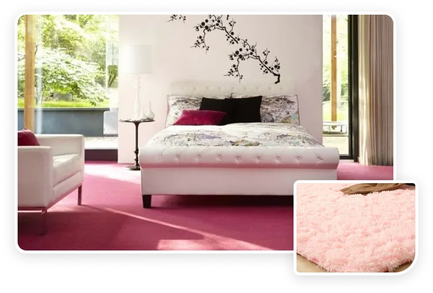 Carpetland’s Pink Floor Carpets