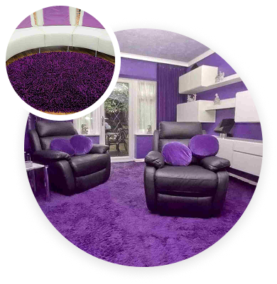 EXCELLENT pURPLE CARPET
