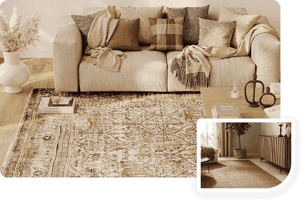 Handmade wool carpet Dubai