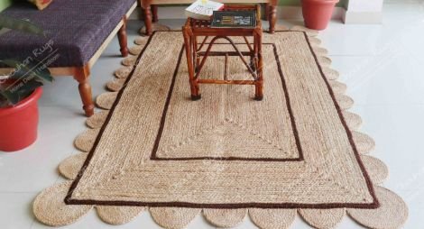 Jute Carpet for Living Room Dubai