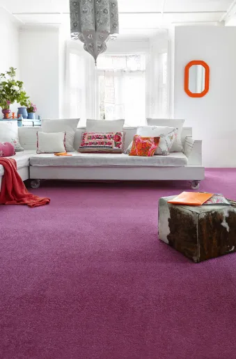 Professional Installation Of Pink Carpets In Dubai 34