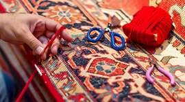 Silled Carpet stiching curtain 2