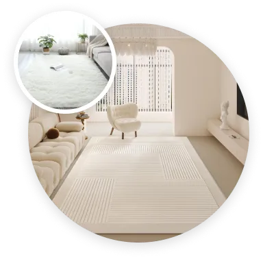White Carpets Installed Professionally By Our Team